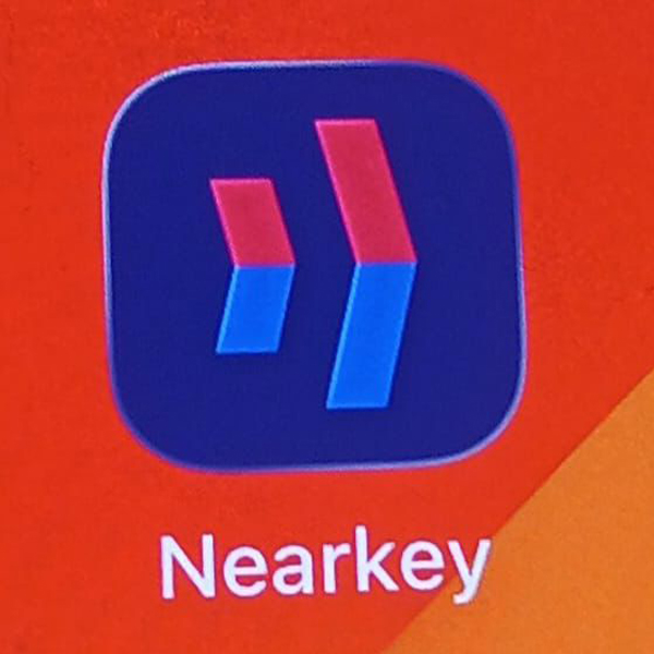 Aplicación Nearkey en el teléfono